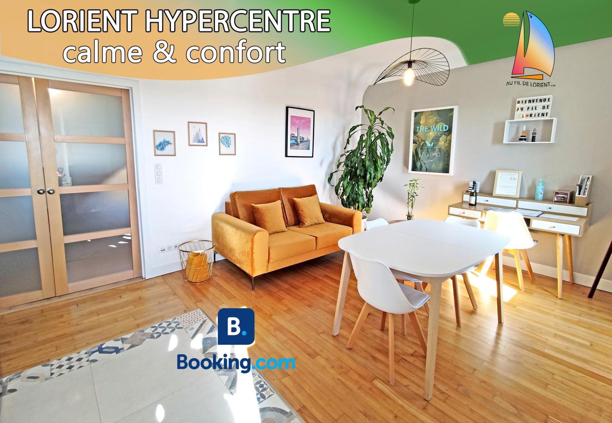 Hypercentre - Calme Et Lumineux. Aufildelorient Lejlighed Eksteriør billede